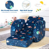 3 in 1 Kids Sofa Chair Children Flip Open Sofa Bed Toddler Soft Couch Lounger
