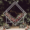 Elegant Wedding Arch Backdrop Free Standing Flowers Balloon Frame Garden Arbor