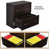 2-Drawer File Cabinet Vertical Freestanding Lockable Storage Cabinet organizer