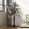 Large Artificial Wisteria Flower Tree in Pot Fake Plant Garden Home Office Decor