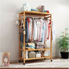 Large Capacity Clothes Rail Coat Rack Hanging Wardrobe Storage Cabinet Shelf