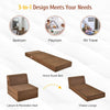 Folding Sofa Bed Convertible Sleeper Chair Bed Portable Lazy Floor Sofa Bed