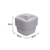 Large Velvet Footstool Sofa Armchair Footrest Stool Pouffe Dressing Table Stool