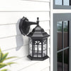Front Porch Vintage Wall Lantern Black Wall Sconce Outdoor Lighting Lamp Garden