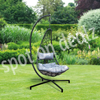 Garden Hanging Egg Chair Swinging Chairs For Adults Hammock Stand with Cushion