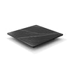 Square Marble Effect Computer Desk Folding Laptop Table Home Office Study Desk