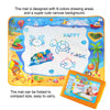 Kids Toy Aqua Water Doodle Drawing Children Educational Writing Painting Board