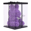 LED FOAM ROSE BEAR ARTIFICIAL FLOWER ROSE TEDDY BEAR DOLL FADDISH LOVE GIFT BOX