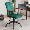 Velvet Leisure Chair Adjustable Swivel Home Office Chair Mid-Back Computer chair