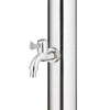 Garden Shower with Brown Base 220 Stainless Steel V8G3