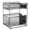 2 Tier Layers Metal Storage Rack/Shelving Wire Shelf Kitchen/Office