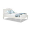 4ft6 Double Bed Antique White Quality French Bed Frame Romance Bedroom Furniture