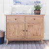 Oak Sideboard Wooden Cabinet Cupboard with Drawers & Doors EDVARDOLSEN Furniture