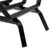 Fireplace Log Grate Heavy Gauge Iron Firewood Holder Log Coal Open Fire Burner