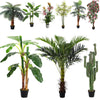 Large Artificial Palm Tree Realistic Tropical Potted Plant Indoor Outdoor Decor