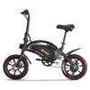 DYU Folding Electric Bike 14inch Commuter 250W E-Citybike Bicycle 25km/h s F4W7