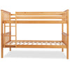 Double Bunk Beds For Kids Children 3ft Single Pine Wood Bed Frame With Mattress