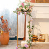 Wedding Flower Stand Pedestal Metal Backdrop Art Vases Column 40-100cm Tall Rack