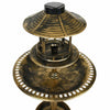 Traditional Bird Bath Solar Garden Light Pedestal Table Outdoor Waterproof Wild