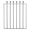 High and Wide Garden Gate Wrought Iron Metal Garden Side Gates Safety Door Yard