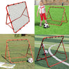 Adjustable Football Rebounder Net Kids Kickback Goal Training Equipment Trainer