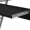 Compact Computer Desk with Pull-out Keyboard Tray Stylish appearance Save space