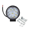 2pcs 27W Work Spot Light Car Flood Lamp Driving Lamp Reversing Offroad Jeep SUV