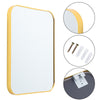 Bathroom Mirror Toilet Wall Mounted Vanity Mirror Washing Table Dressing Decor