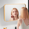 Horizontal Rectangular Wall Mirror Industrial Living room Bathroom Hallway 60cm
