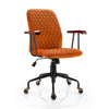 Velvet Leisure Chair Adjustable Swivel Home Office Chair Mid-Back Computer chair