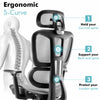 Ergonomic Office Chair Swivel Adjustable Mesh Computer Desk Chair Study Home