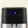 5L Air Fryer Power Oven Cooker LED Touch Oil Free Low Fat Frying Black Modern