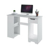 Computer Desk Writing Study PC Corner Table Home Office W/ Drawer Shelves Work