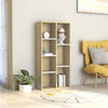 Book Cabinet Highboard Book Rack Stand Engineered Wood Multi Colours