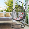 Rattan Swing Patio Garden Weave Hanging Egg Chair w/Cushion Hammock In/Outdoor