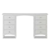 White Dressing Table Desk Vanity Table 8 Drawer Wooden EDWARD HOPPER Furniture