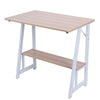 Small Computer Desk w/ shelf Computer Table Office Workstation Writing Table
