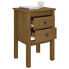 1/2x Solid Wood Pine Bedside Cabinet Side Table Furniture Multi Colours