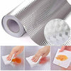 Kitchen Oil Proof Wall Sticker Aluminum Foil Waterproof Self Adhesive Wallp