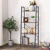 Retro Bookshelf Industrial Display Shelving Unit Standing Bookcase Storage Shelf