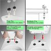 WC Toilet Seat Soft Close Adjustable Hinge Quick Release High Quality Top Fixed