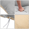 Grey High Back Seat Chair Pad Cushion Garden Seat Pads Pillow Outdoor&Indoor UK