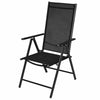 4 Pcs Aluminium Folding Garden Chairs Outdoor Reclining Sun Lounger Furniture