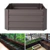 Garden Raised Vegetable Grow Bed Anti-corrosion Metal Flower Planter Box