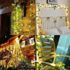 LED Solar Powered Ivy Fairy String Lights Garden Outdoor Leave Wall Fence Lights
