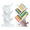 5 Tier Book Shelves Tree Shape Bookshelf Case Storage Display Display Unit Shelf