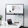 Double-Sided Magnetic Mobile Whiteboard Adjustable Mobile Rolling Erase Board