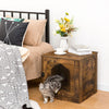 Cat Litter Box Enclosure Hidden Litter Box Furniture Enclosed Cat House