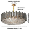 Luxury LED Crystal Ceiling Light Fixture Lamps Modern Chandelier Pendant Lamp