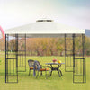 Metal Frame Garden Gazebo Outdoor Sun Shade Awning Party BBQ Tent Shelter Canopy